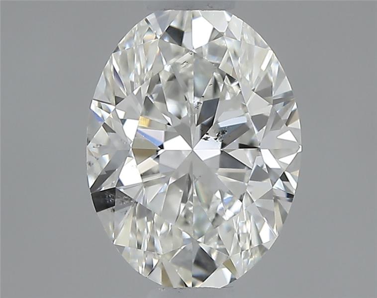 0.71ct Oval H SI1 Natural Diamond
