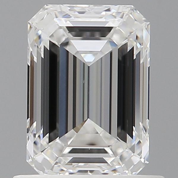 1.01ct Emerald D VS2 Natural Diamond
