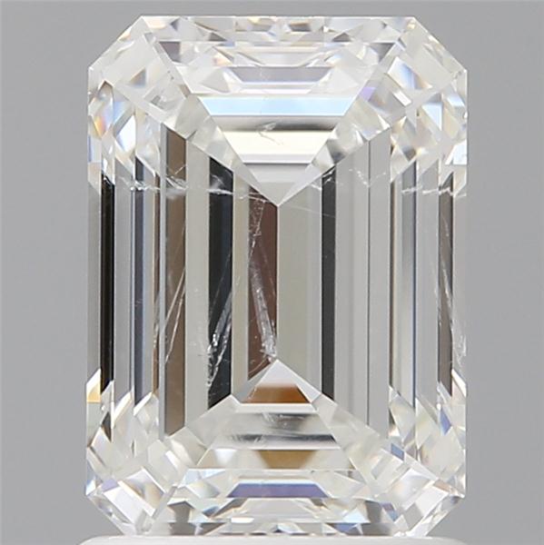 1.51ct Emerald E SI2 Natural Diamond