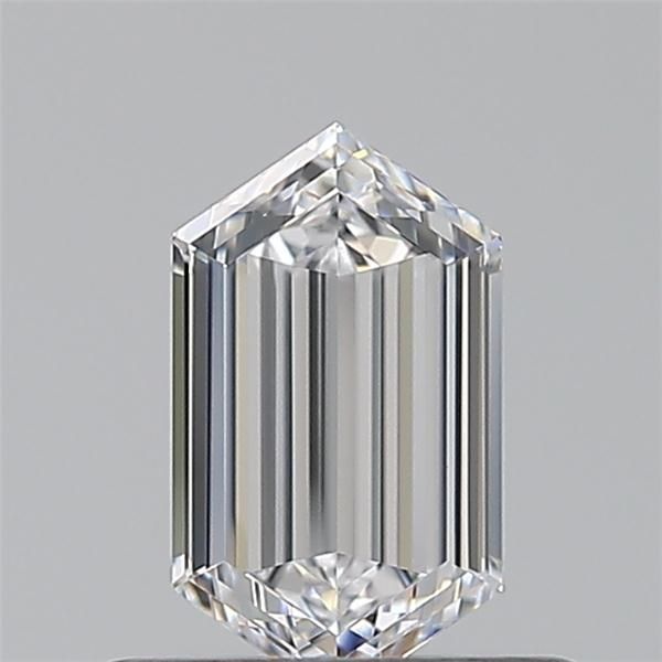 0.52ct Hexagonal D VVS1 Natural Diamond