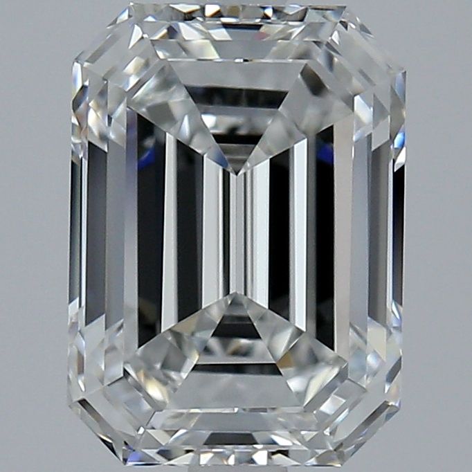 2.52ct Emerald E VVS2 Natural Diamond