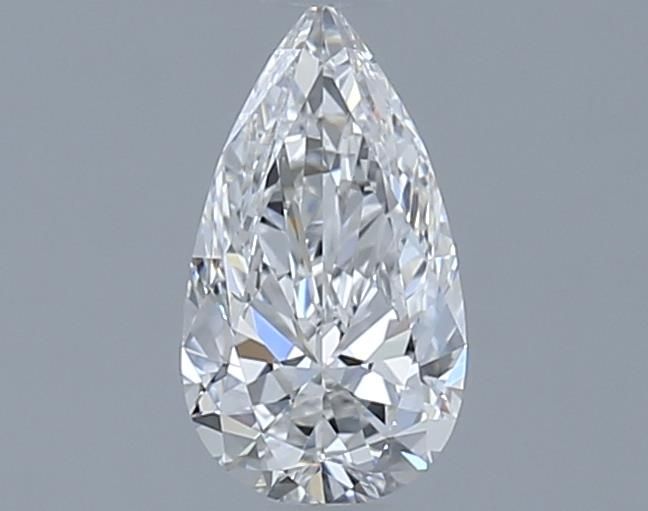 0.67ct Pear D IF Natural Diamond