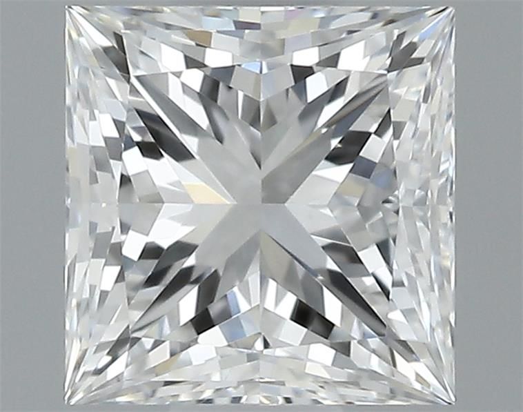 0.7ct Princess E VVS2 Natural Diamond
