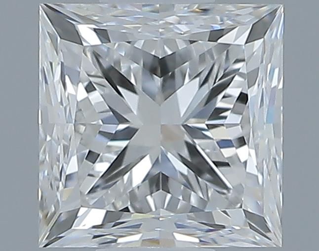 0.7ct Princess F VVS1 Natural Diamond