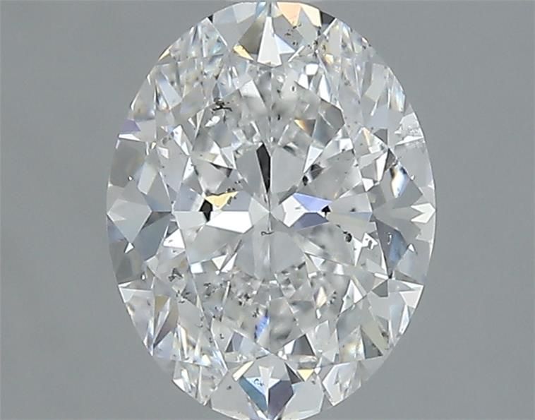 2ct Oval D SI2 Natural Diamond