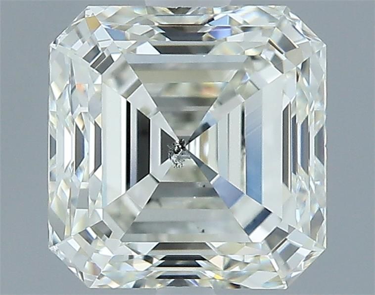 2ct Asscher J SI1 Natural Diamond