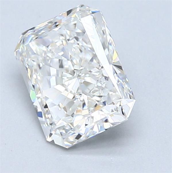 1.7ct Radiant F VS2 Natural Diamond