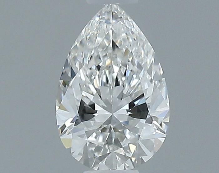 0.51ct Pear F VVS1 Natural Diamond