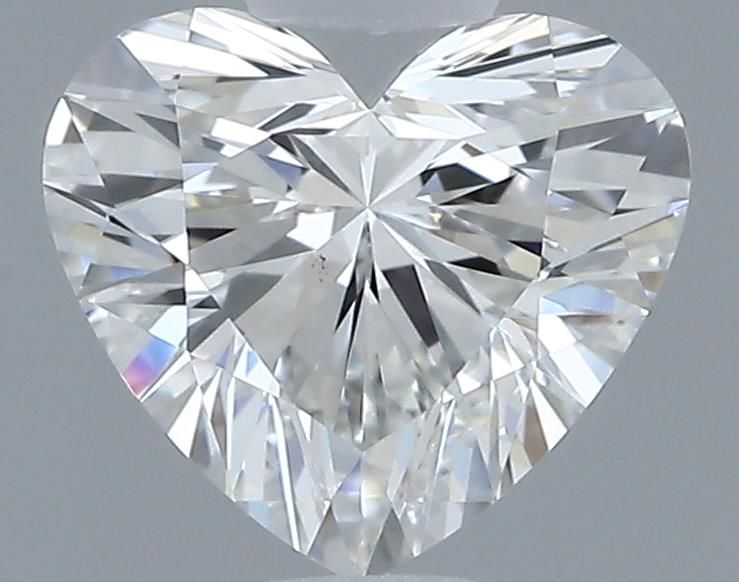 0.55ct Heart F VS1 Natural Diamond