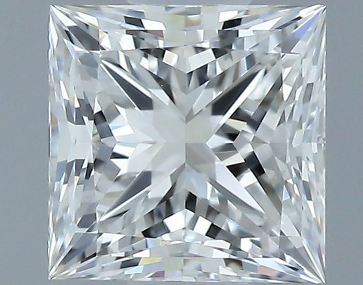 0.61ct Princess G VVS2 Natural Diamond