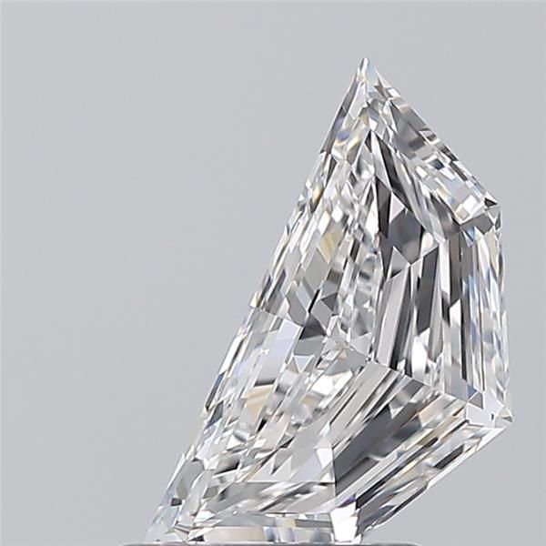 0.9ct Shield F IF Natural Diamond