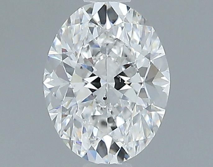 0.9ct Oval D SI1 Natural Diamond