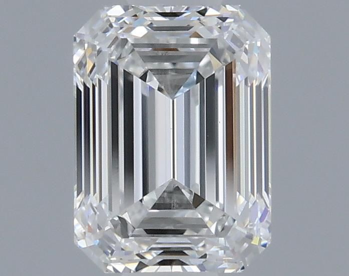 0.7ct Emerald D VS2 Natural Diamond