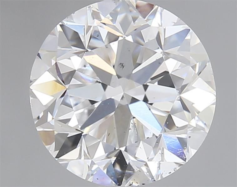 2ct Round D SI1 Natural Diamond