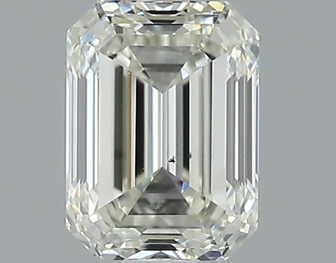 1.01ct Emerald L SI1 Natural Diamond