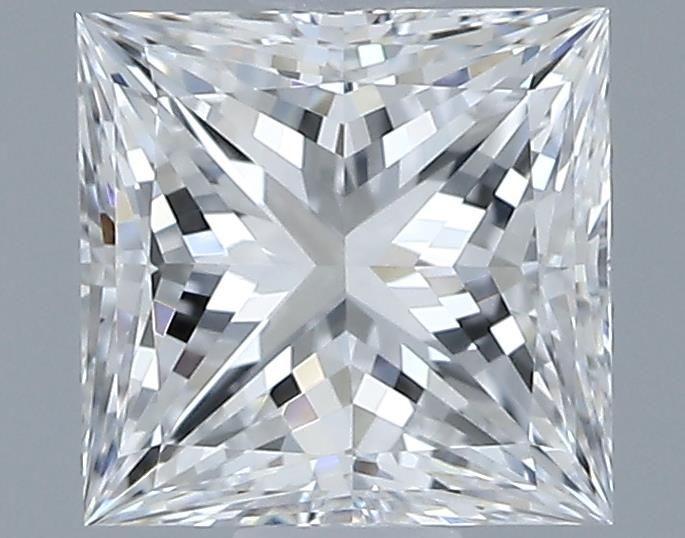 0.7ct Princess D VVS2 Natural Diamond