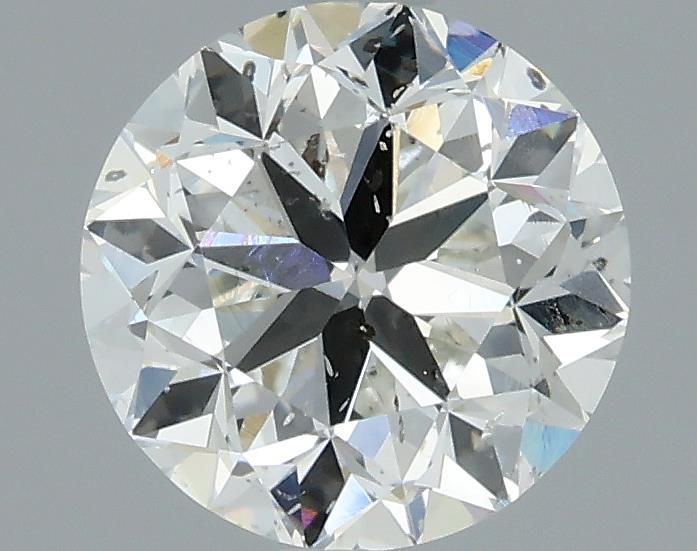 2.01ct Round H SI2 Natural Diamond