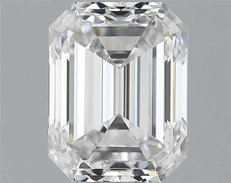 1ct Emerald F VVS1 Natural Diamond