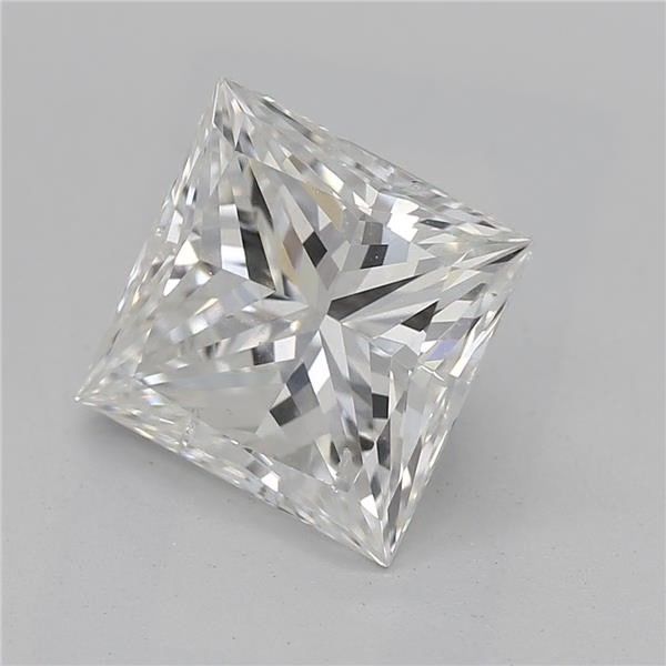 2ct Princess H SI2 Natural Diamond