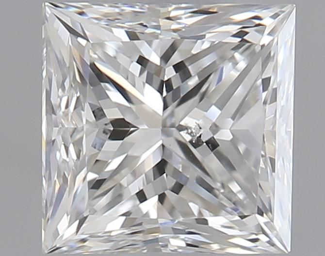 0.9ct Princess F SI1 Natural Diamond