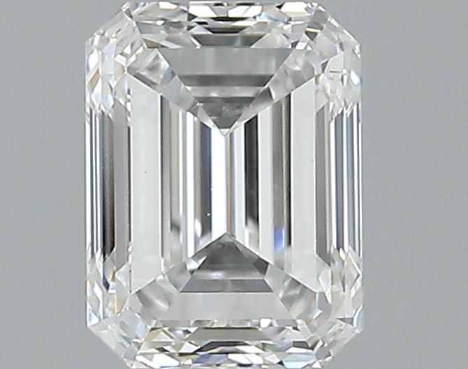 0.7ct Emerald F VVS2 Natural Diamond