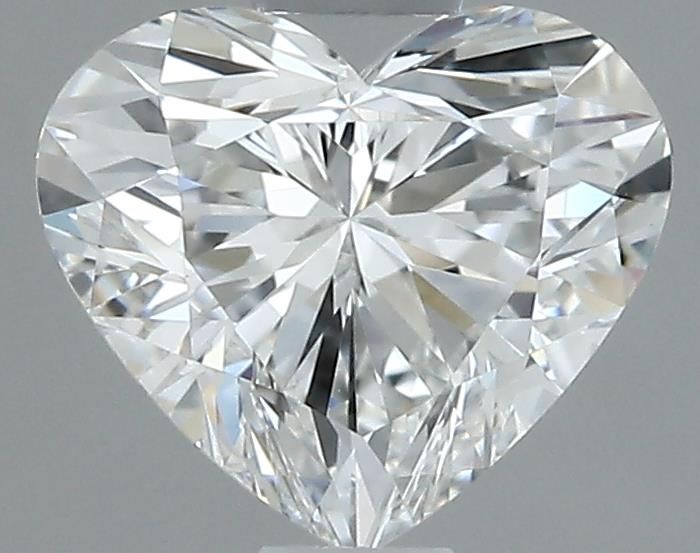 0.71ct Heart F VVS1 Natural Diamond