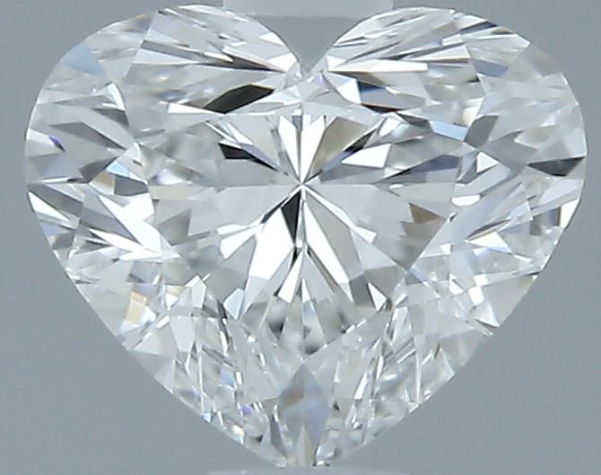 0.52ct Heart F VS1 Natural Diamond