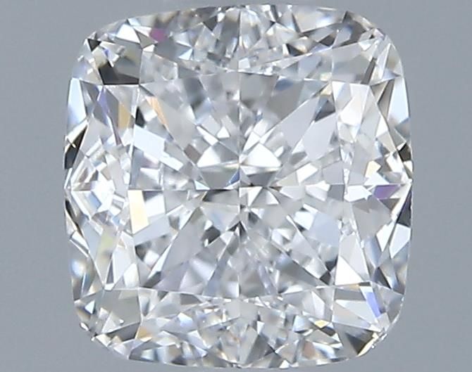 0.9ct Cushion D VS2 Natural Diamond