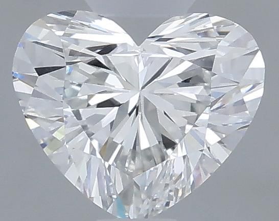 0.63ct Heart F VS2 Natural Diamond