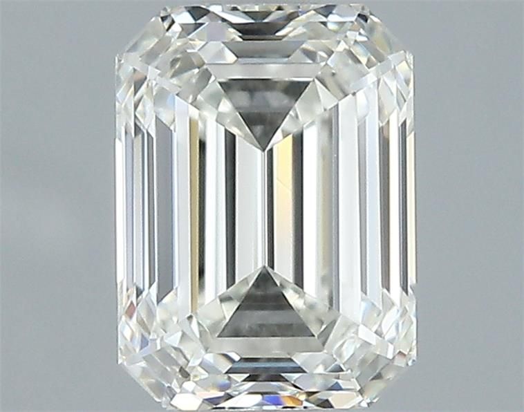 0.9ct Emerald J IF Natural Diamond