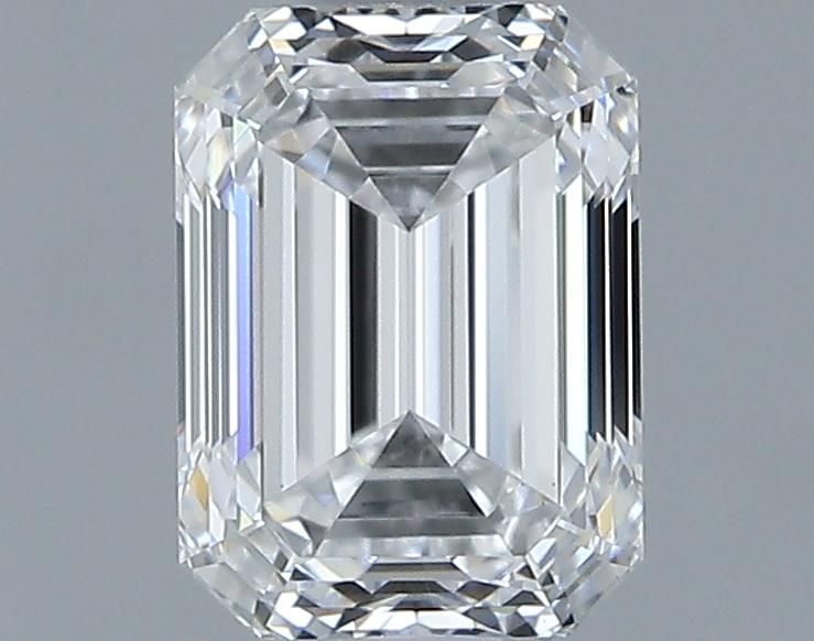 0.9ct Emerald D VS1 Natural Diamond