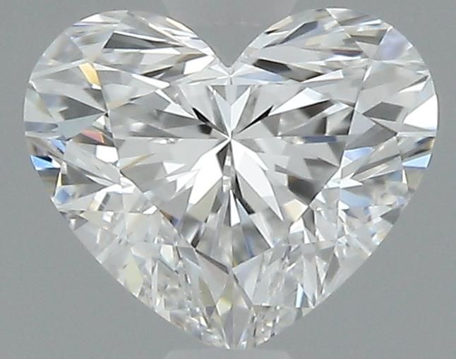 0.57ct Heart D VVS2 Natural Diamond