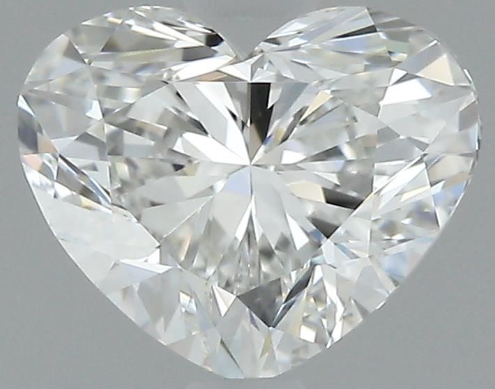 0.9ct Heart F VVS2 Natural Diamond