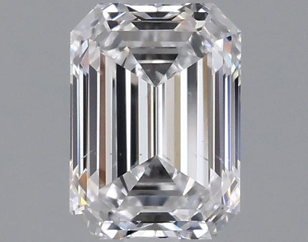 0.5ct Emerald D SI1 Natural Diamond