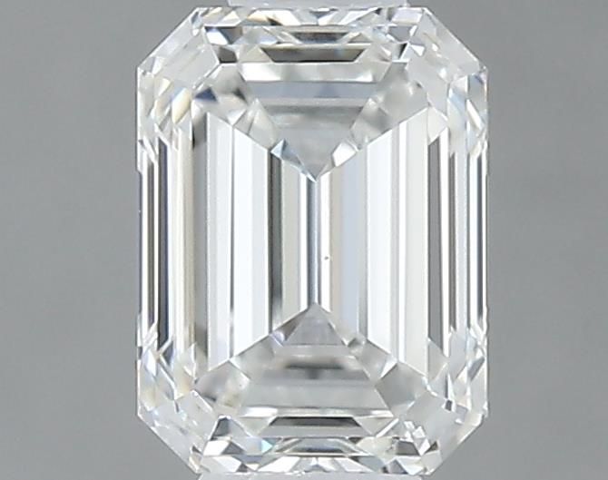 0.7ct Emerald F VS1 Natural Diamond