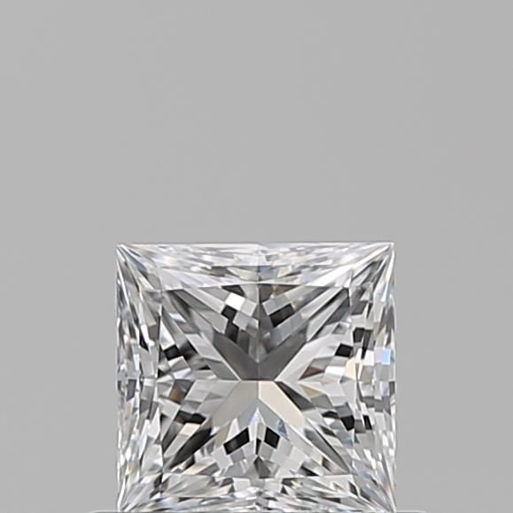 0.61ct Princess E VS2 Natural Diamond