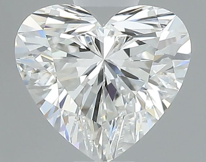 0.58ct Heart G VVS2 Natural Diamond