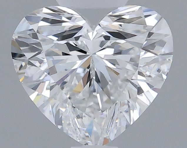 0.58ct Heart D VVS2 Natural Diamond
