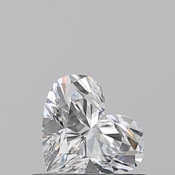 0.51ct Heart F VVS2 Natural Diamond
