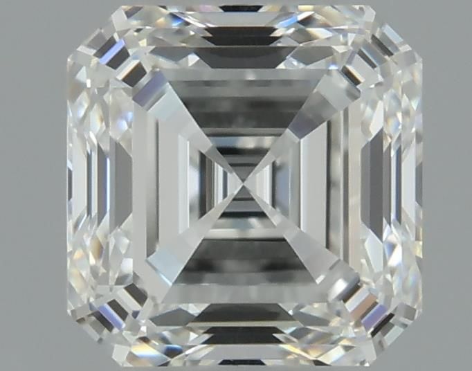 0.63ct Asscher F IF Natural Diamond