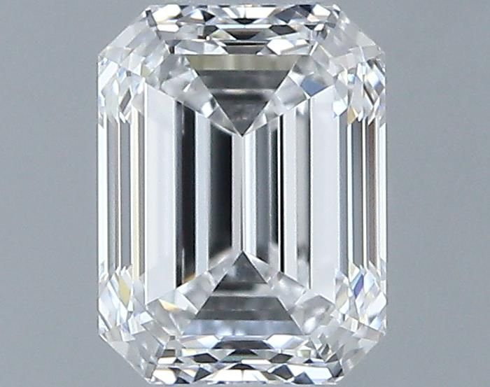 0.7ct Emerald D VVS1 Natural Diamond