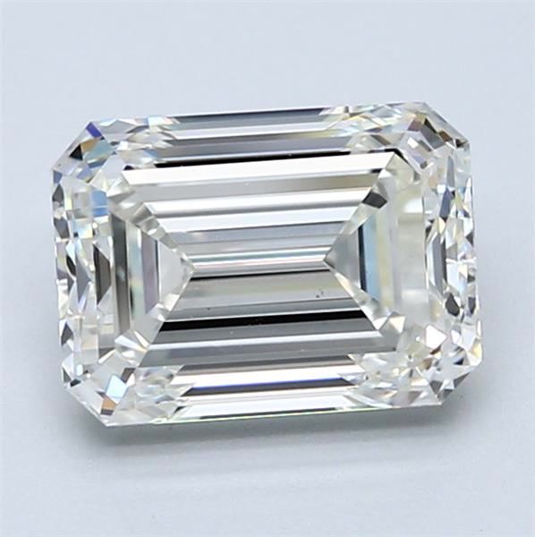 2.51ct Emerald I VS2 Natural Diamond