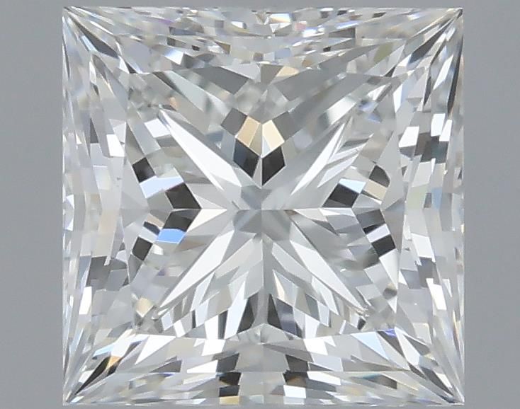 0.7ct Princess F VVS1 Natural Diamond