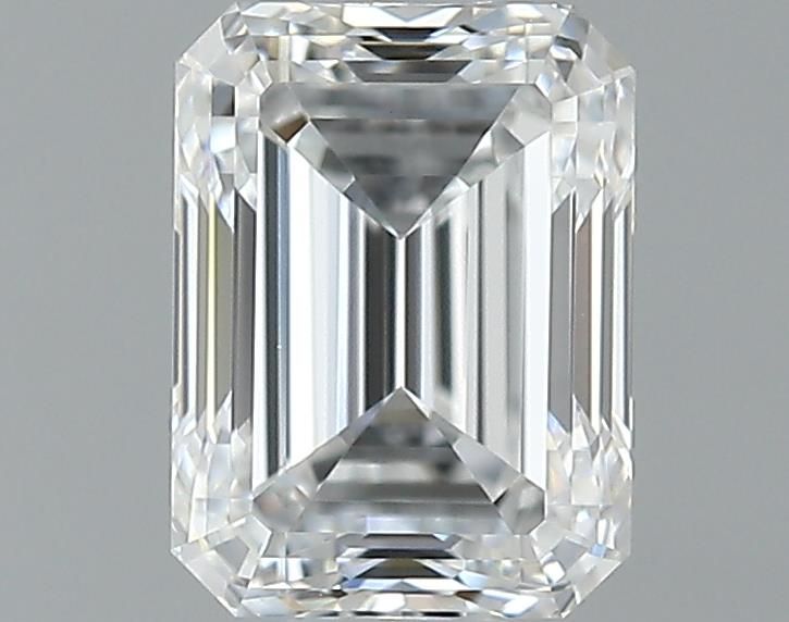 0.9ct Emerald E IF Natural Diamond