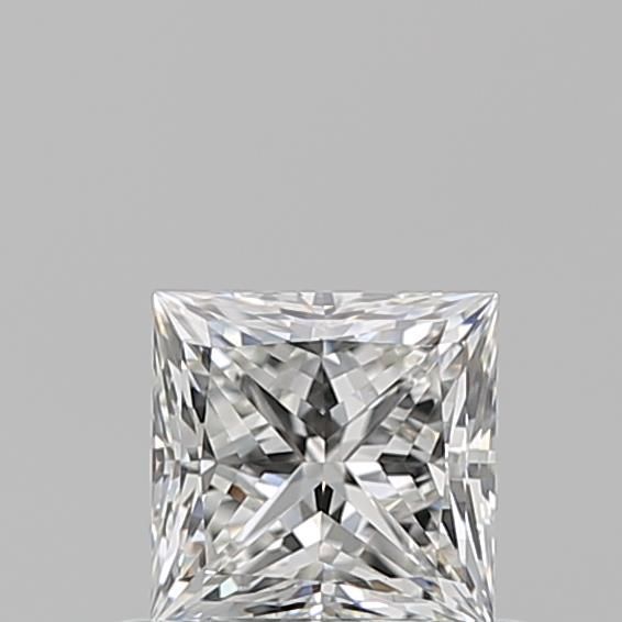 0.63ct Princess G VVS1 Natural Diamond