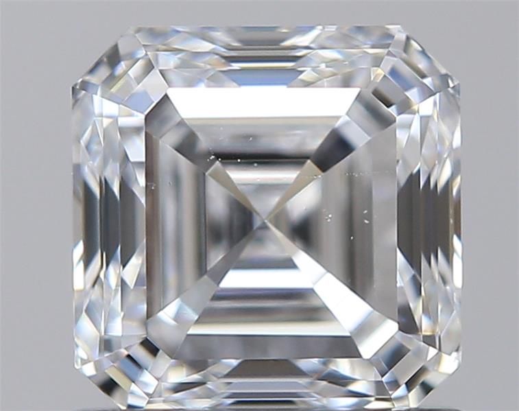 0.9ct Asscher D VS2 Natural Diamond