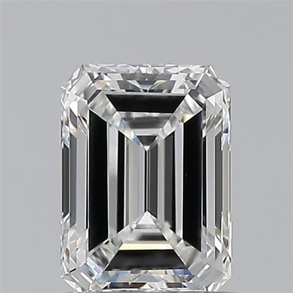 0.7ct Emerald F VVS2 Natural Diamond