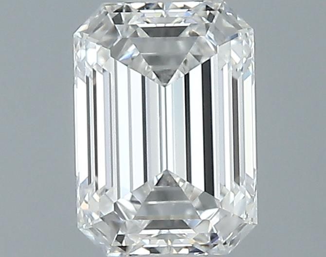 0.7ct Emerald F VVS2 Natural Diamond