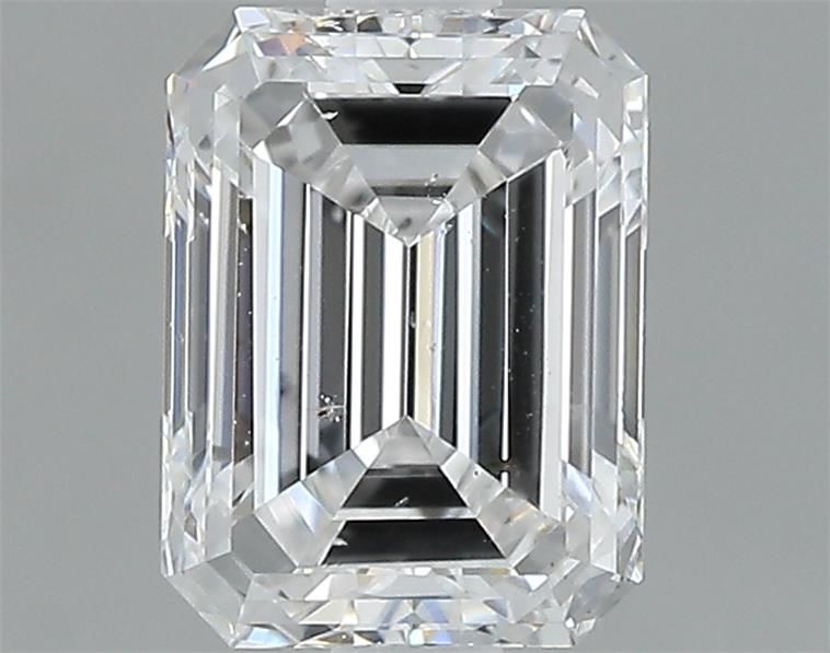 1ct Emerald D SI2 Natural Diamond