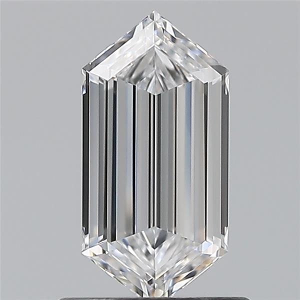 0.7ct Hexagonal D VVS2 Natural Diamond